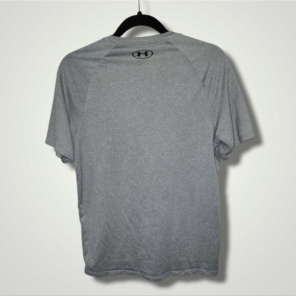 Under Armour Men's The Tech Tee LogoAthletic Fitness Workout Shirt Small - Picture 4 of 5